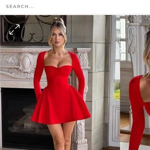 BabyBoo Red Mini Dress